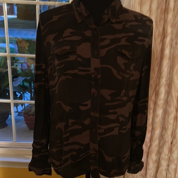 Highway Jeans fatigue button up collared shirt - Picture 3 of 14